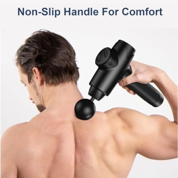 Quiet Deep Tissue Massage Gun for Athletes and Relief