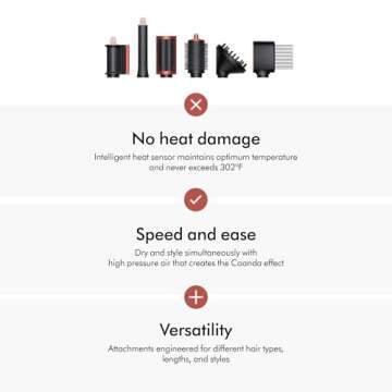 Dyson Special edition Airwrap™ Complete Long Diffuse multi-styler in Strawberry bronze and blush pink