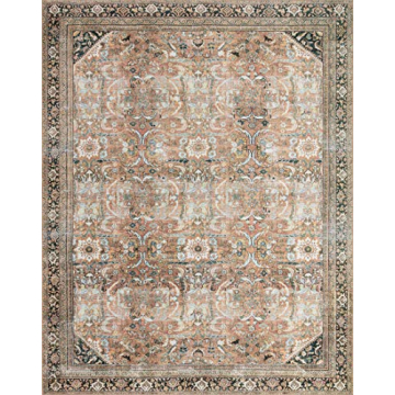 Loloi II Wynter Vintage Rug 18x18 Washable Durable