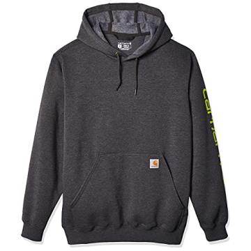 Carhartt Men's Loose Fit Midweight Logo Sleeve Sweatshirt