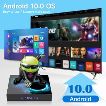 T95 Android TV Box 10.0 4K6K Streaming Allwinner H616