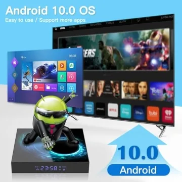 T95 Android TV Box 10.0 4K6K Streaming Allwinner H616