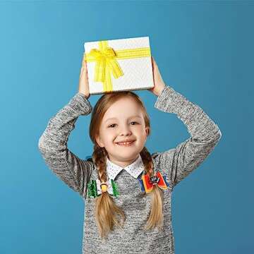 3PCS Glitter Sequin Pencil Apple Book Blackboard Grosgrain Ribbon Alligator Hairgrips - First Day of School Kindergarten Hair Accessories