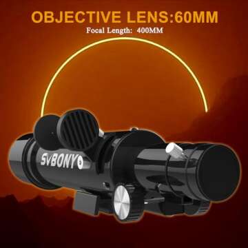 SVBONY SV510 Telescope for Solar Eclipses and Sunspots