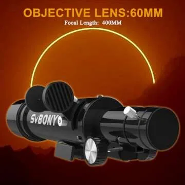 SVBONY SV510 Telescope for Solar Eclipses and Sunspots