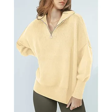 ANRABESS Women's Cozy Oversized Pullover Sweater 2024