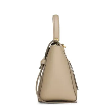 Céline Pre-Loved Beige Grained Calfskin Belt Bag