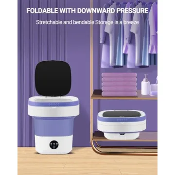 Compact 11L Portable Washing Machine for Home & Travel