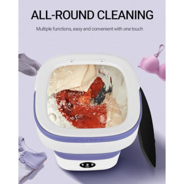 Compact 11L Portable Washing Machine for Home & Travel