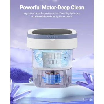 Compact 11L Portable Washing Machine for Home & Travel