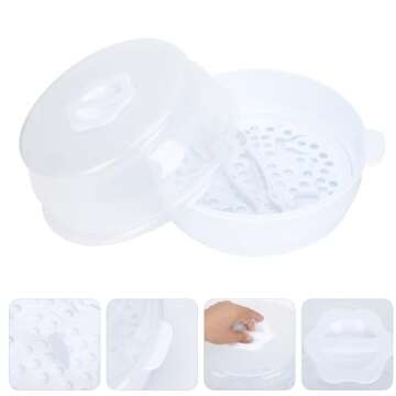 Toddmomy Steam Bottle Case Container Microwave Baby for Pacifier Draining Holder Breastfeeding Stora...