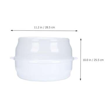 Toddmomy Steam Bottle Case Container Microwave Baby for Pacifier Draining Holder Breastfeeding Storage Steamer Multi-use Sterilizer