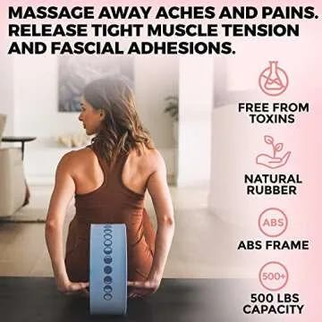 Ajna Yoga Wheel - Back Pain Relief & Flexibility Boost