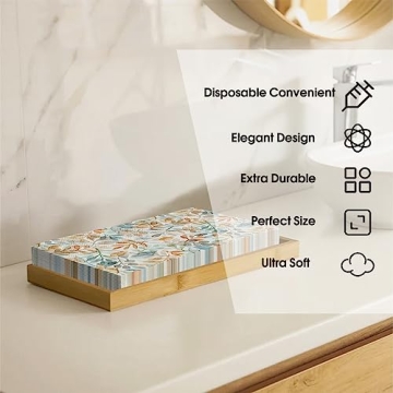 Horaldaily 100 Fall Disposable Decorative Napkins