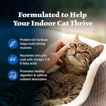 Blue Buffalo Wilderness Natural Adult Dry Cat Food Indoor Cats, High-Protein & Grain-Free, Chicken, 5-lb. Bag