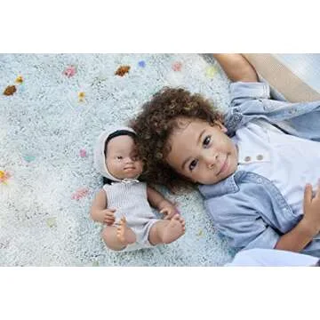 Eco-Friendly Miniland 15 Inch Doll Knitted Outfit