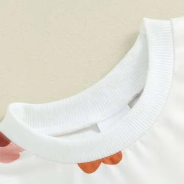 Toddler Girls Summer Daisy Ruffle Outfit Set 6M-4T