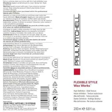 Paul Mitchell Wax Works Hair Gel for Bold Texture and Shine