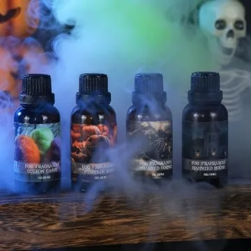 Loopeer Halloween Fog Machine Scent Set 4 Scents for Events