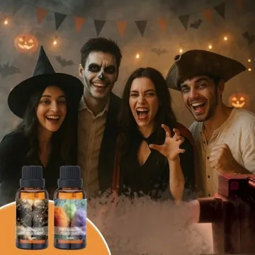 Loopeer Halloween Fog Machine Scent Set 4 Scents for Events