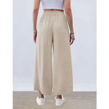 ZJCT Women's Summer Palazzo Pants - Stylish & Comforting