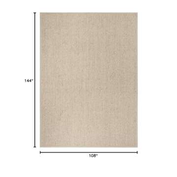 SAFAVIEH Natural Fiber Collection Area Rug - 9' x 12', Marble, Sisal Design, Easy Care, Ideal for Hi...