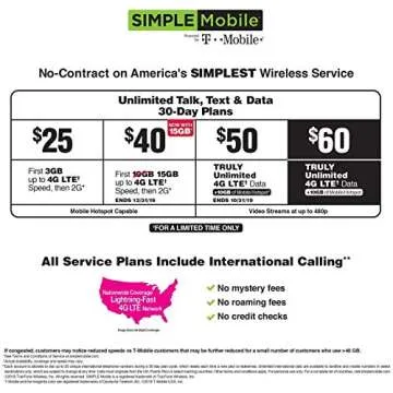 Apple Simple Mobile Prepaid - Apple Iphone 11 (64GB) - Black [Locked to Carrier – Simple Mobile]