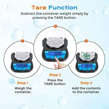 Bonvoisin Digital Lab Scale 600g x 0.01g Precision Electronic Scale LCD Display Analytical Balance Jewelry Scale Scientific Scale 0.01g Accuracy