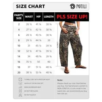 POTILI Women's Barrel Boyfriend Baggy Leopard Print Jeans Mid Rise Cropped Wide Leg Y2K Horseshoe Je...