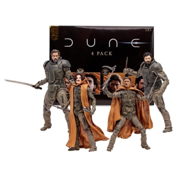 McFarlane Dune Part Two 4pk Gold Label Exclusive Figures