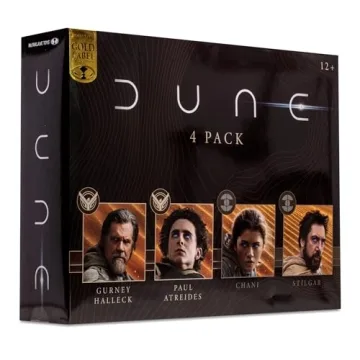 McFarlane Dune Part Two 4pk Gold Label Exclusive Figures