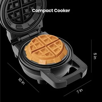 Chefman Big Stuff Belgian Waffle Maker for Creative Breakfasts