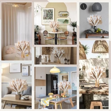 Natural Pampas Grass 8-kind Bouquet for Home Decor