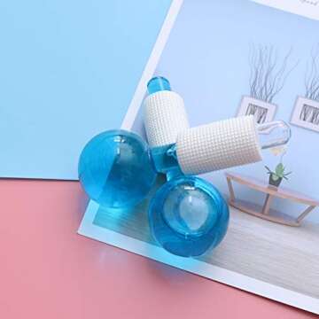 SUPVOX Cool Roller Ball Ice Facial Massager Facial Skin Massagers 2pcs