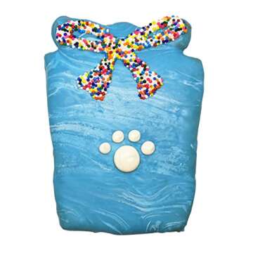 Gourmet Dog Birthday Treat Box with Hand-Decorated Snacks