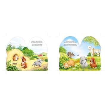 Furry Bunny: A Mini Touch and Feel Book for Baby and Toddler (Sweet Shower Gift, Easter Gift, Sensory Book, Baby Animals Book) (Mini Friends Touch & Feel)