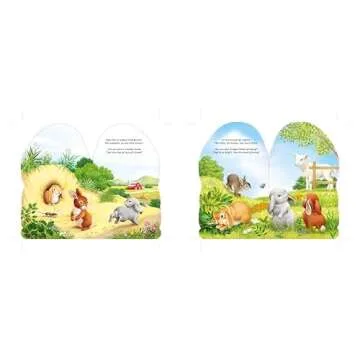 Furry Bunny: A Mini Touch and Feel Book for Baby and Toddler (Sweet Shower Gift, Easter Gift, Sensory Book, Baby Animals Book) (Mini Friends Touch & Feel)