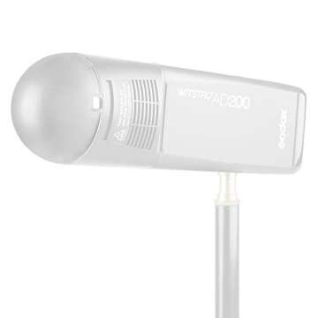 Godox AK-R11 Dome Diffuser, Compatible for Godox H200R Round Flash Head, Godox V1 Flash Series, V1-S, V1-N, V1-C, AD200 Pro, AD200