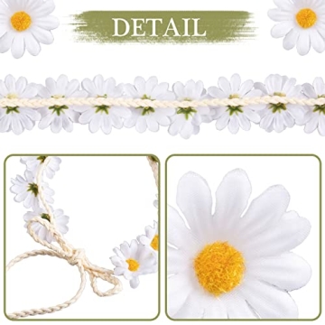 16Pcs Sunflower Floral Hair Accessories Set for Women