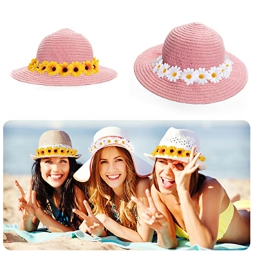 16Pcs Sunflower Floral Hair Accessories Set for Women