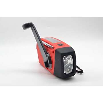 GREATONE Emergency Hand Crank Weather Radio with Power Bank
