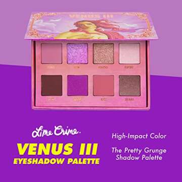 Lime Crime Venus III Palette - 8 Pigmented Shades