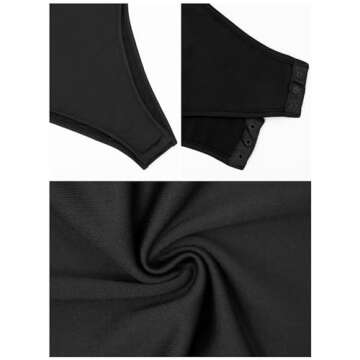 Hilinker Women's Sexy Bodysuit for Party & Club