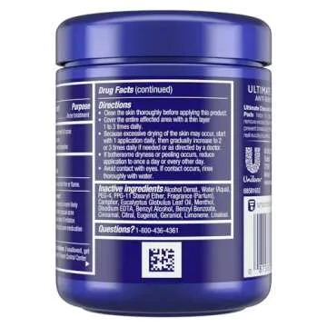 Noxzema Ultimate Clear Anti-Blemish Pads 90 Each (Pack of 5)