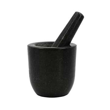 Kota Japan Large Granite Mortar & Pestle for Spices