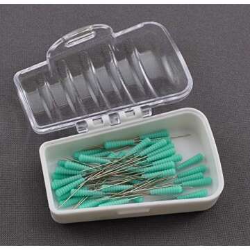 Taylor Seville Originals Comfort Grip Patchwork Fine Magic Pins-Sewing and Quilting Supplies and Notions-Sewing Notions-50 Count