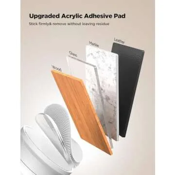 9 Pack Cable Management Cord Holder Organizer, JOYROOM Magnetic Cable Clips Adhesive Wire Keeper, Under Desk Cord Hider for Bedside Nightstand Table Desktop USB Wall Car Office Workspace Accessories