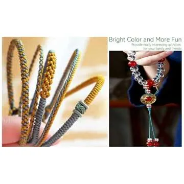 25-Pack Rattail Satin Nylon Trim Cord for DIY Crafts