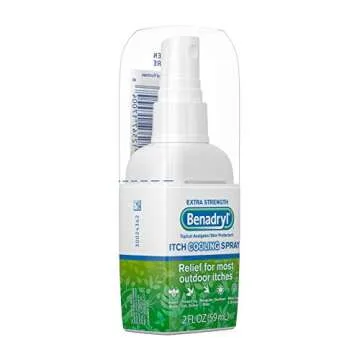 Benadryl Itch Relief Spray for Extra Strength, 2 Count