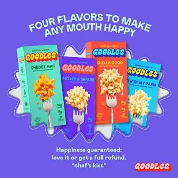 Goodles Mac & Cheese Assortment 12 Pack - Healthy & Delicious